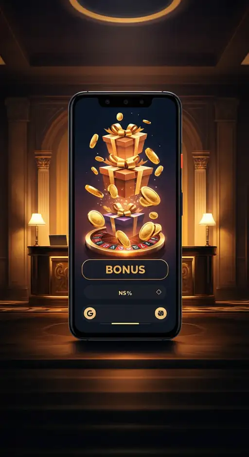 Interface Julius Casino présentant un grand panneau avec le bonus de bienvenue de 3000€ et 150 tours gratuits, symbolisant la générosité des offres et promotions disponibles.