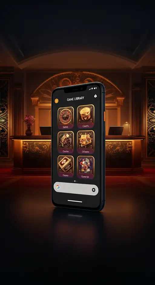 Interface de la ludothèque Julius Casino présentant un éventail de machines à sous populaires et de jeux à jackpot